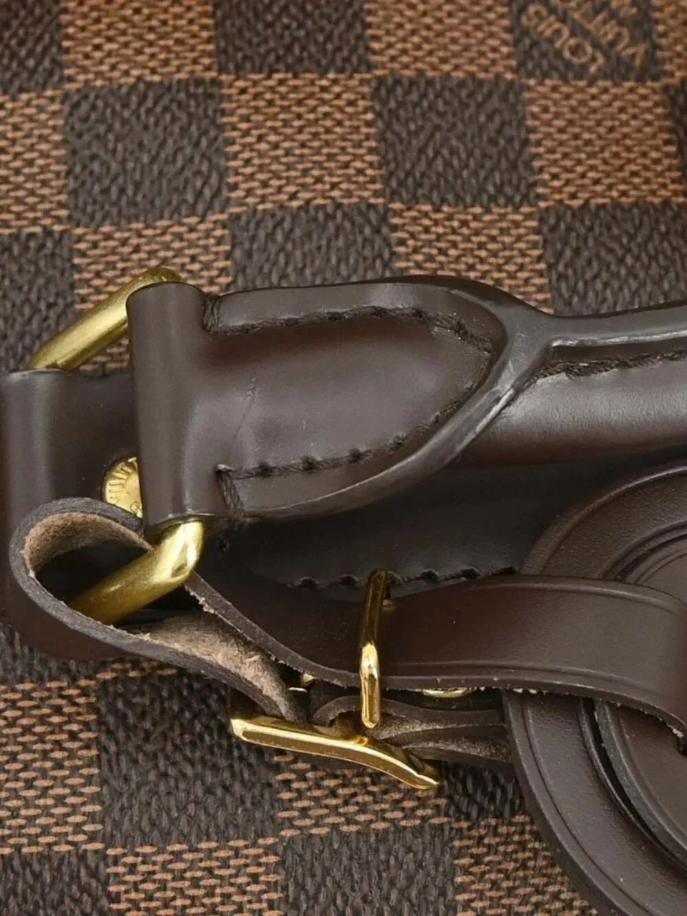 Louis Vuitton Damier Keepall Bandouliere 45 Duffle Bag N41428 MB5104 168463